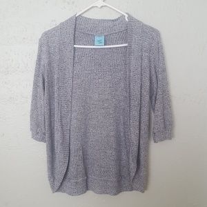 Lightweight grey cardigan